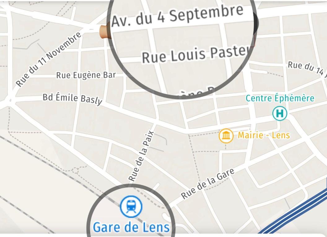 דירות Terrils Jumeaux, Train Lens - Paris Trajet D'Environ 1 Heure 10 Minutes מראה חיצוני תמונה